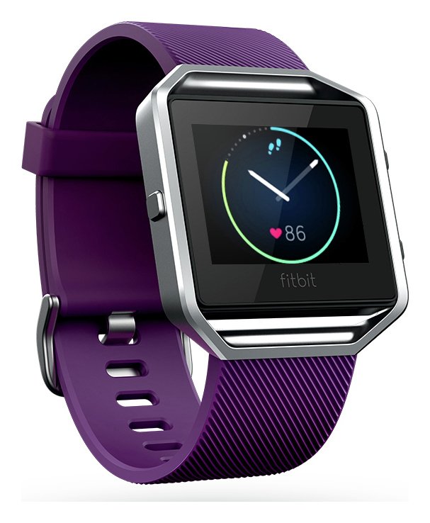 Fitbit Blaze Large Smart Watch - Plum
