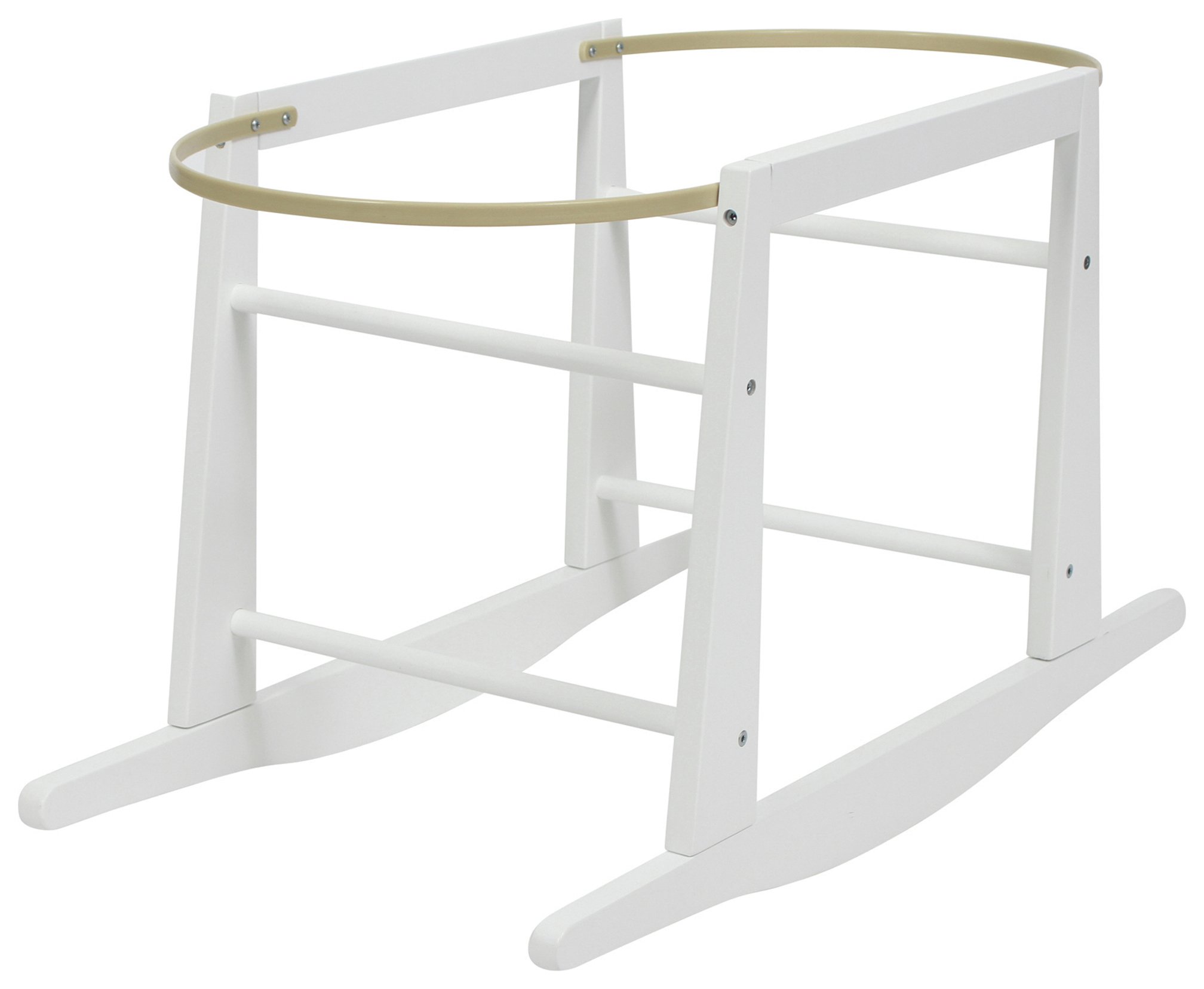 MyChild Rocking Moses Basket Stand - White.