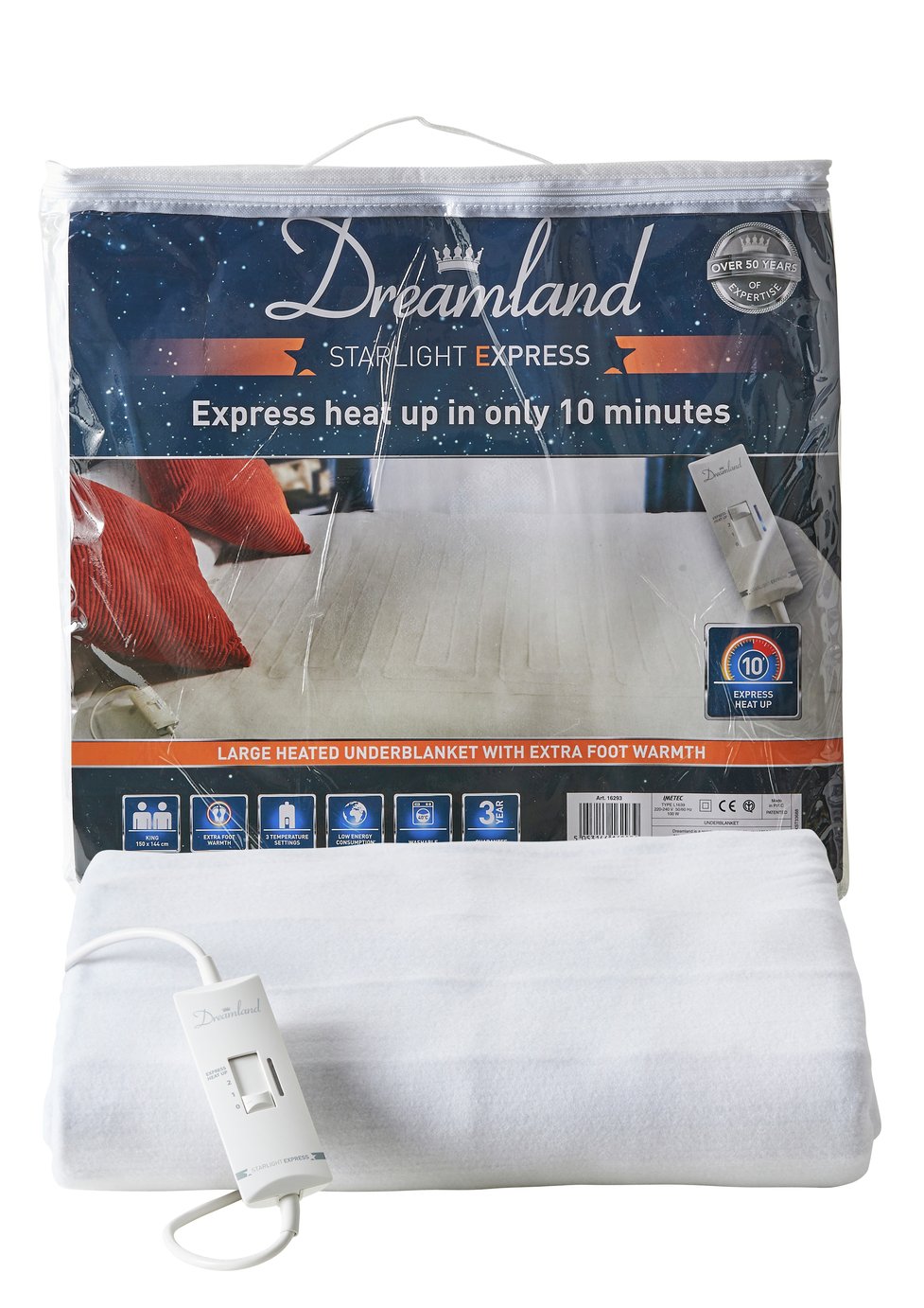 Dreamland Starlight Express Heated Underblanket Reviews