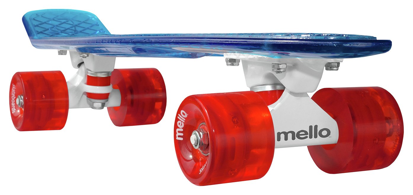 Mello LED 22 Inch Cruiser Skateboard - Berry Blast