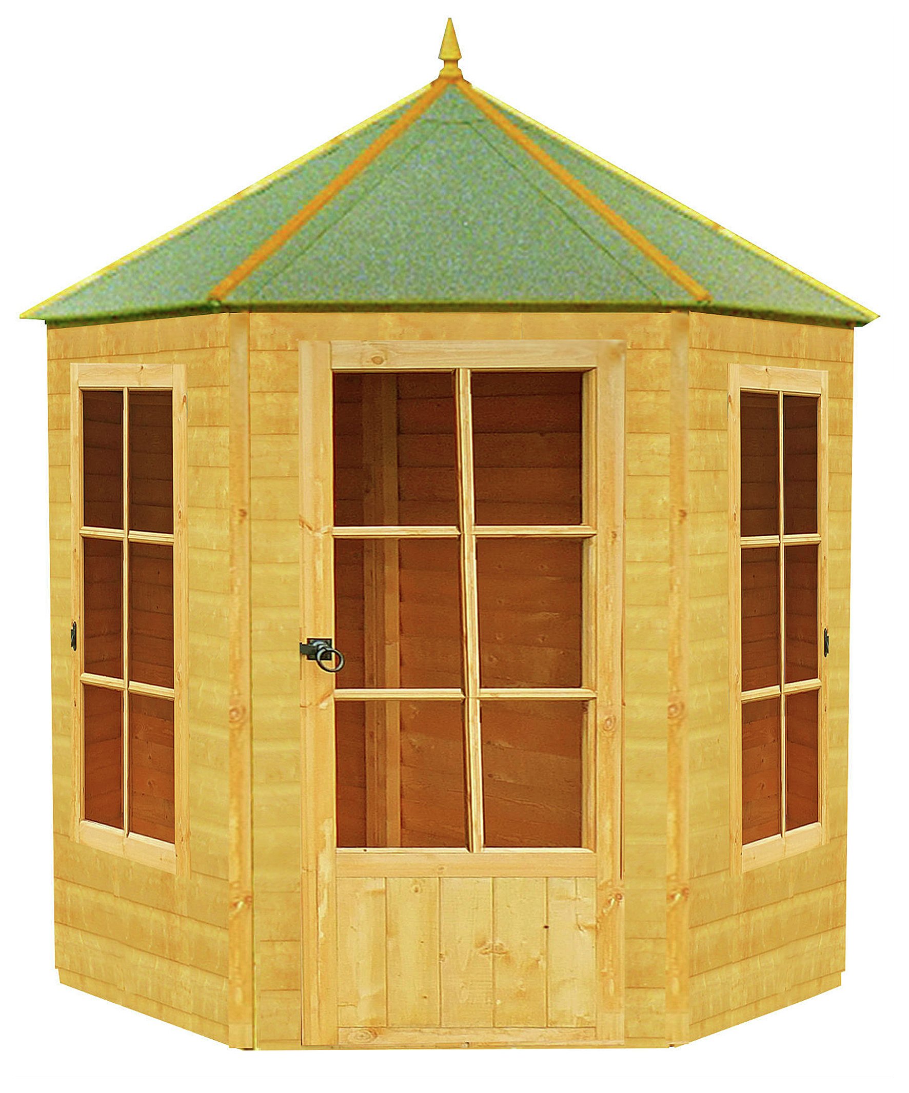 Homewood 6 x 7ft Hexagonal Gazebo Summer House