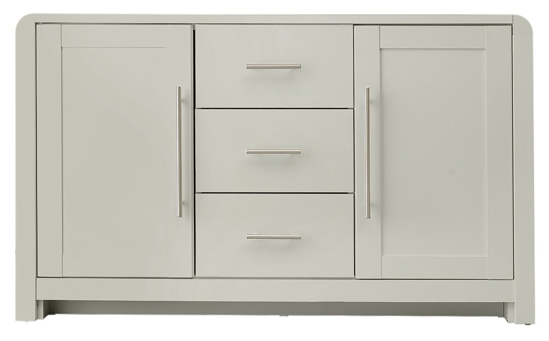 Argos Home Elford 2 Door 3 Drawer Sideboard - Grey