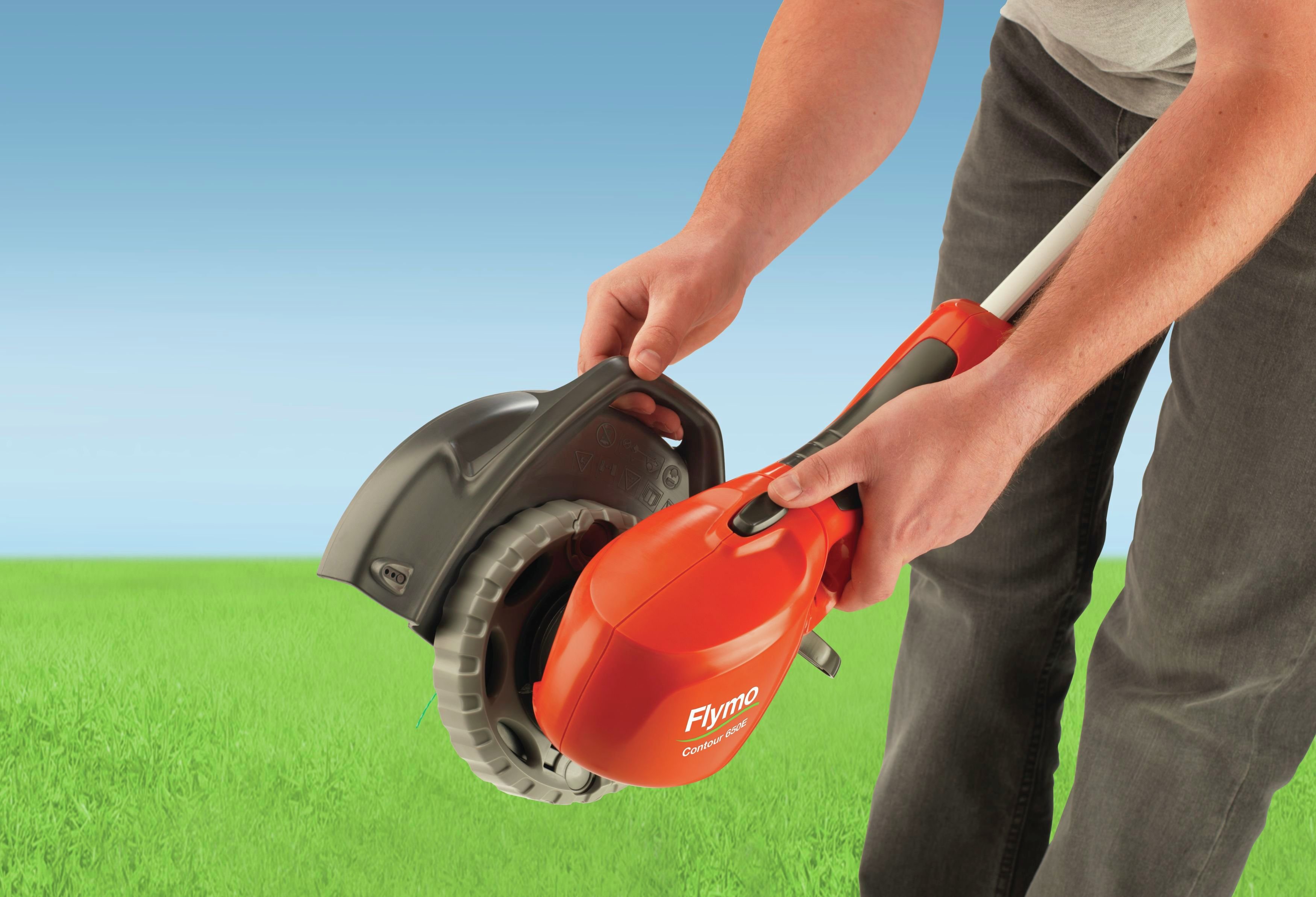 flymo contour 650e grass trimmer