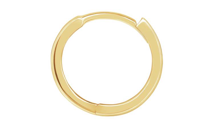 Gold hoop earrings sale at argos