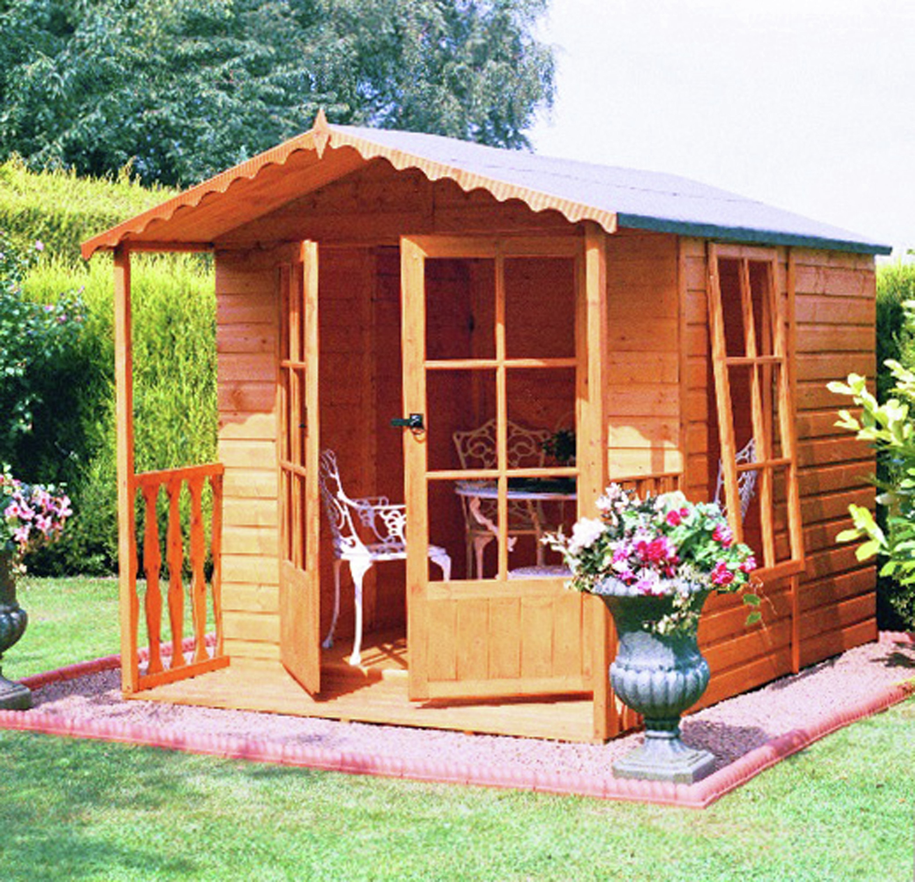 Homewood Buckingham 7 x 9ft Summer House with Veranda