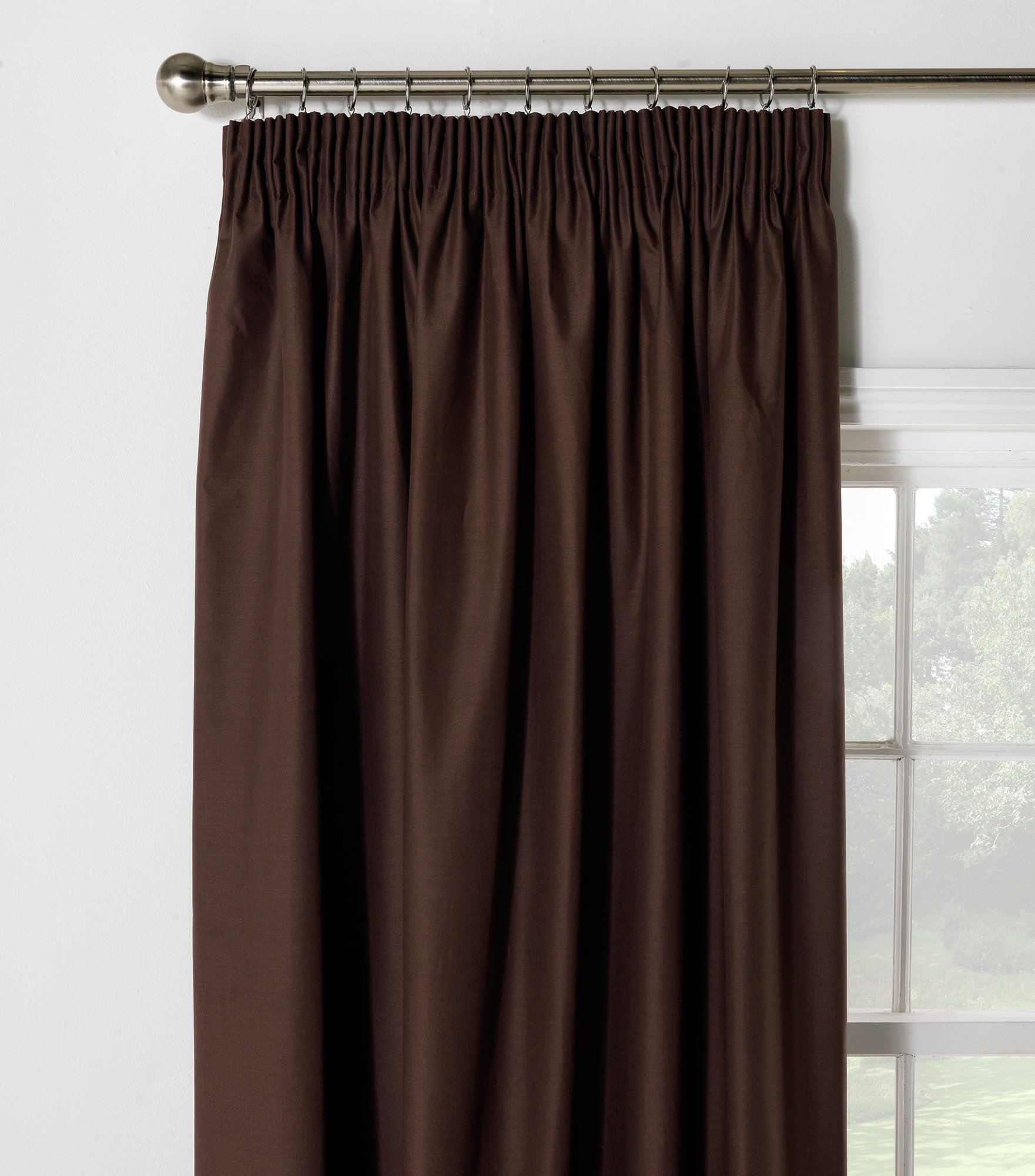 HOME Blackout Thermal Curtains -168x183cm -Chocolate. Review