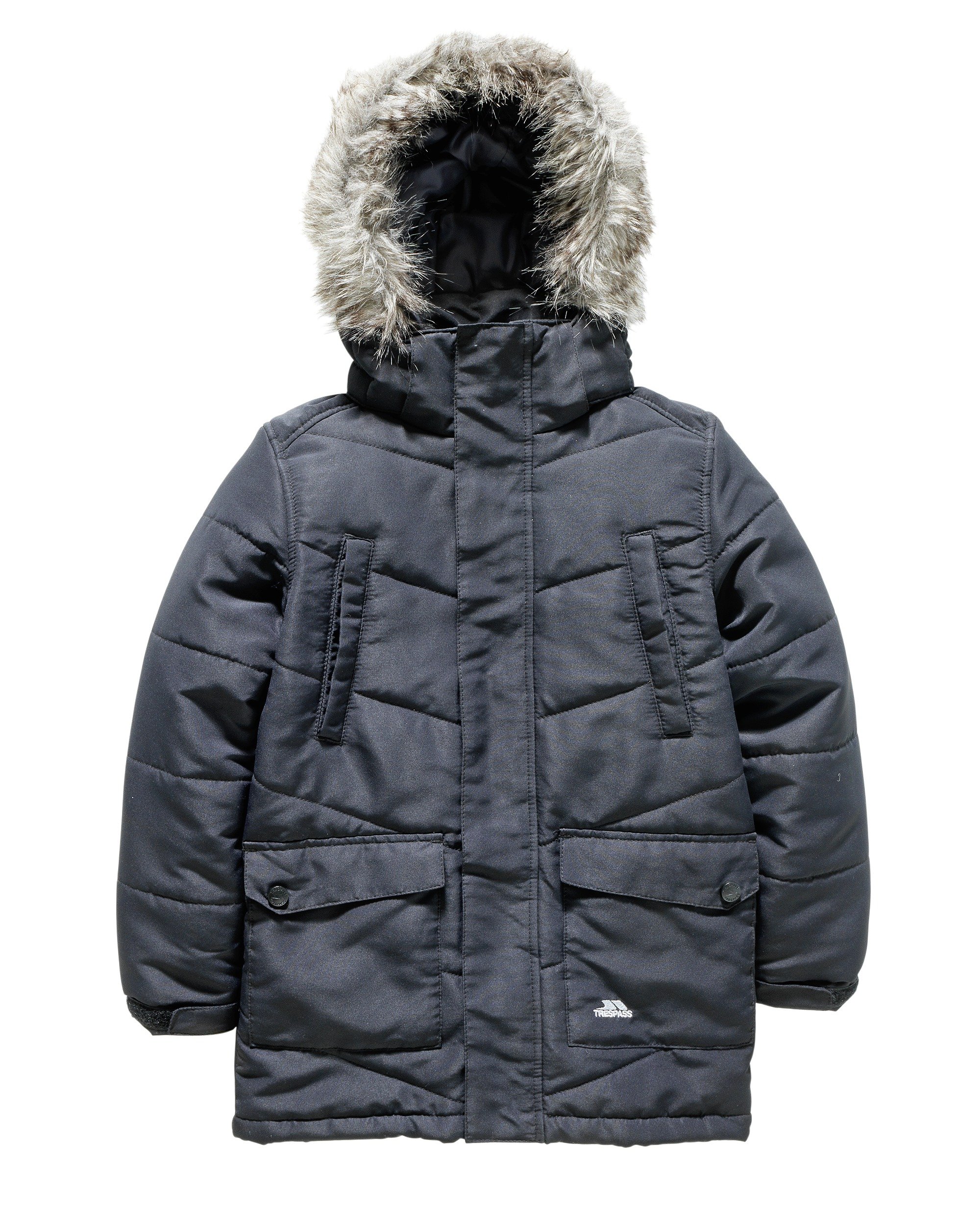 Trespass Black Parker - 5-6 Years