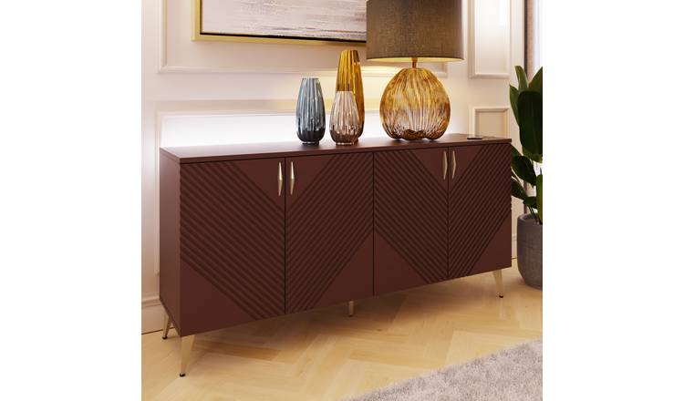 Frank Olsen Ava 4 Door Sideboard - Mulberry