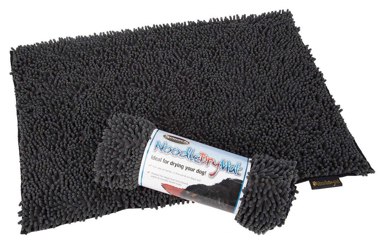 Scruffs Noodle Grey Pet Dry Mat-Medium