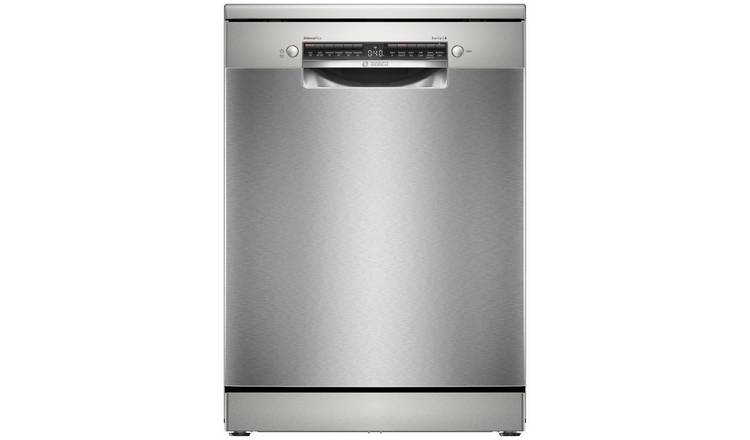 Bosch SMS4EKI06G Full Size Dishwasher - Silver