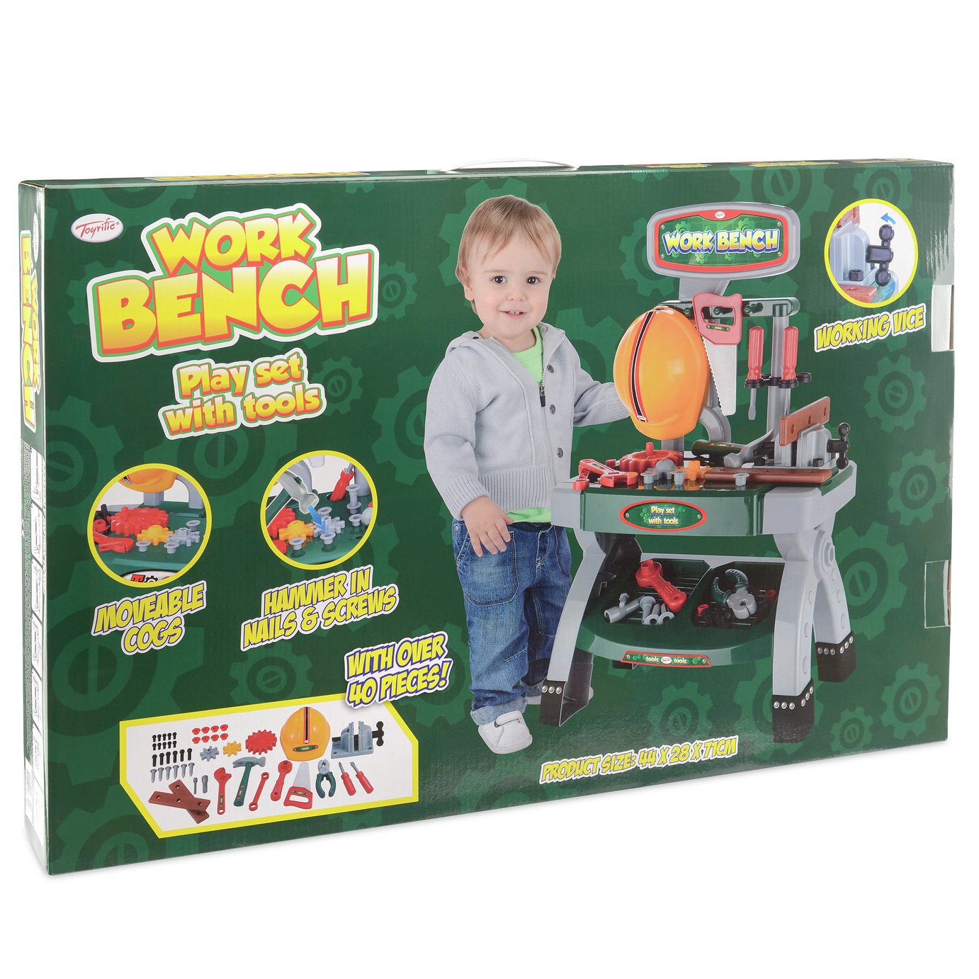 Work Bench with Tools Toy Review