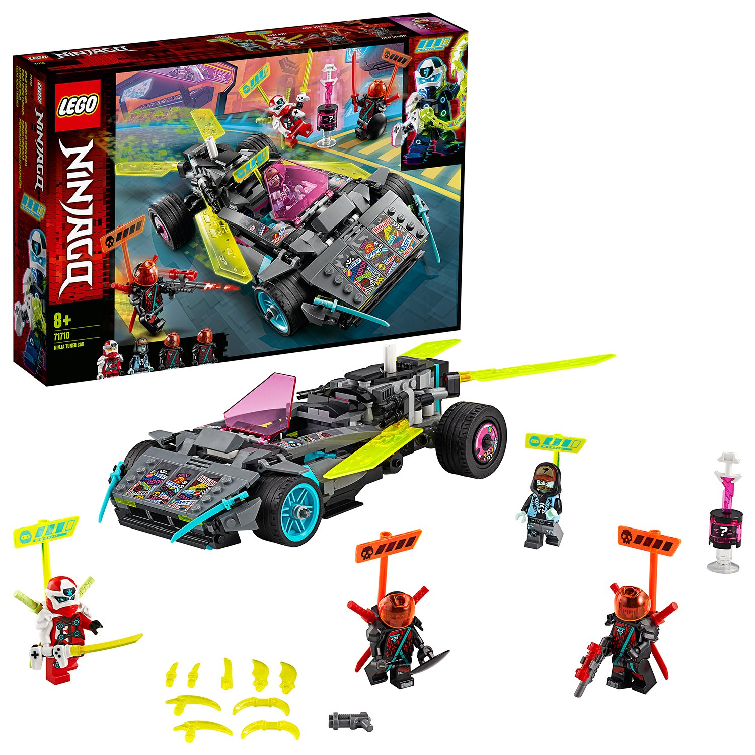 LEGO Ninjago Ninja Tuner Car Prime Building Set Review