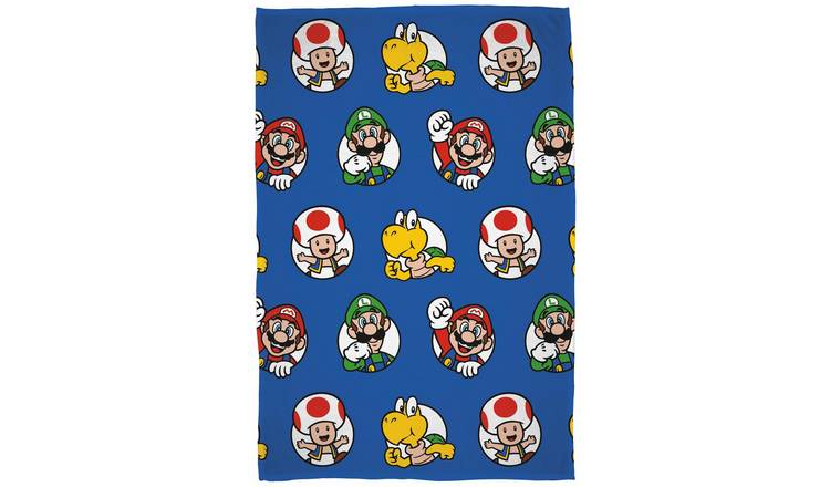 Mario Fleece Circle Throw - Multicolored - 150x100cm