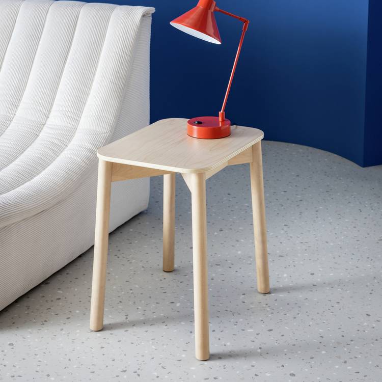 Habitat 60 Nina Birch Side Table - Natural 0