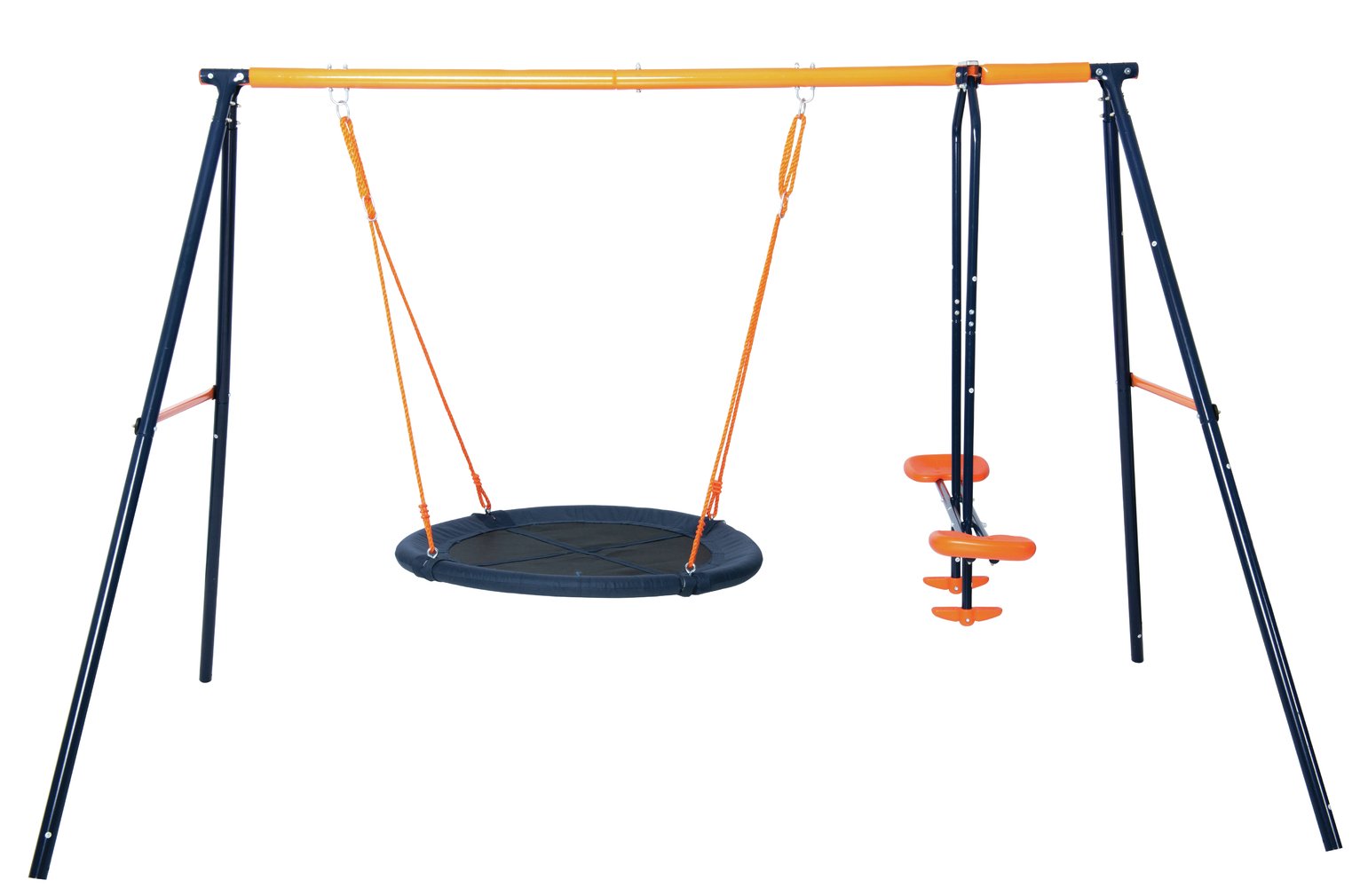 argos wooden swing set