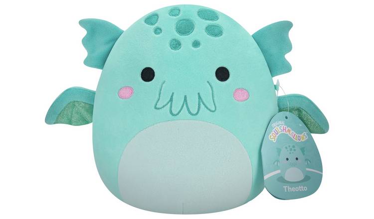 Original Squishmallows 7.5-Inch – Theotto the Blue Cthulu