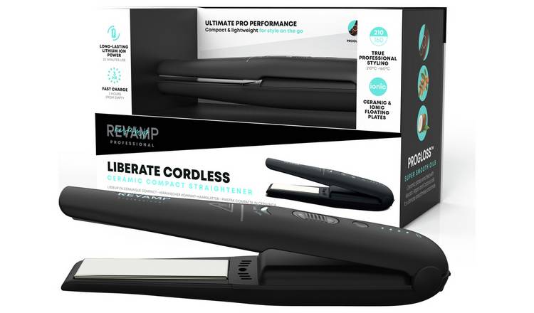 Revamp Progloss Liberate Cordless Compact Hair Straightener