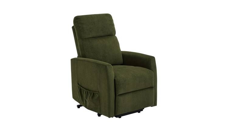 Argos Home Waylon Fabric Rise & Recline Chair - Green