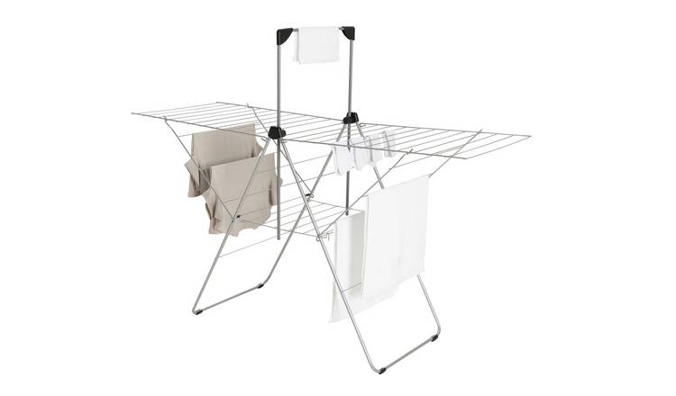 Buy Argos Home 30m Large Indoor Clothes Airer with Hanging Rail Clothes airers Argos