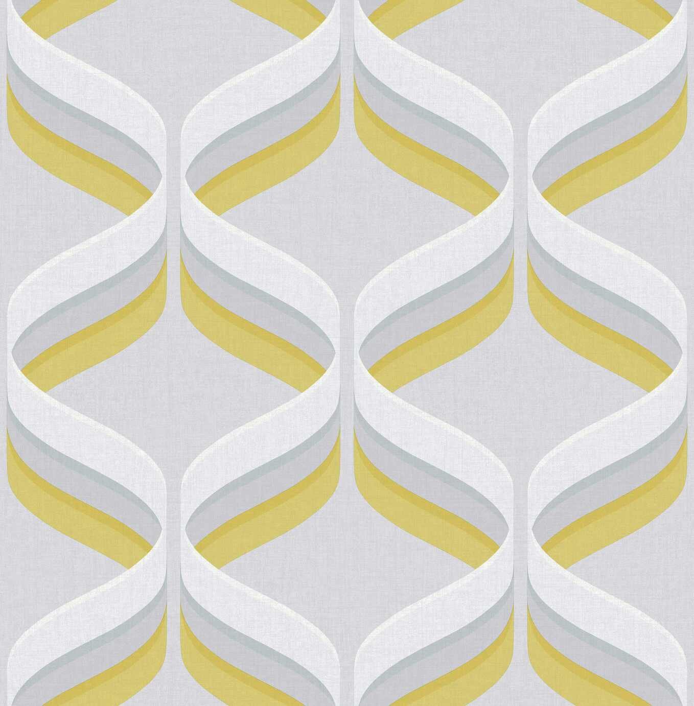 Fresco Retro Ogee Ochre Wallpaper (5257205) Argos Price Tracker