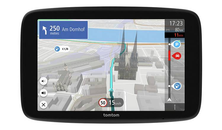 TomTom GO Navigator 7 Inch UK, ROI & Full Europe Car Sat Nav