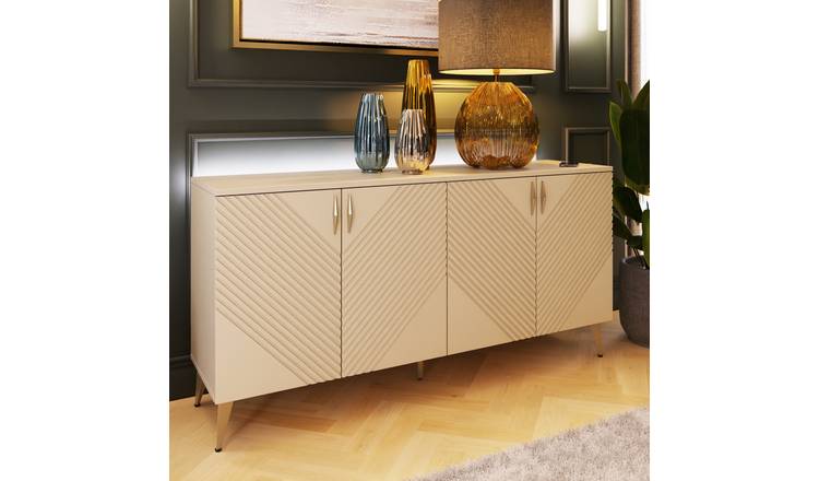 Frank Olsen Ava 4 Door Sideboard - White