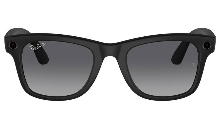 Matte black hot sale wayfarer