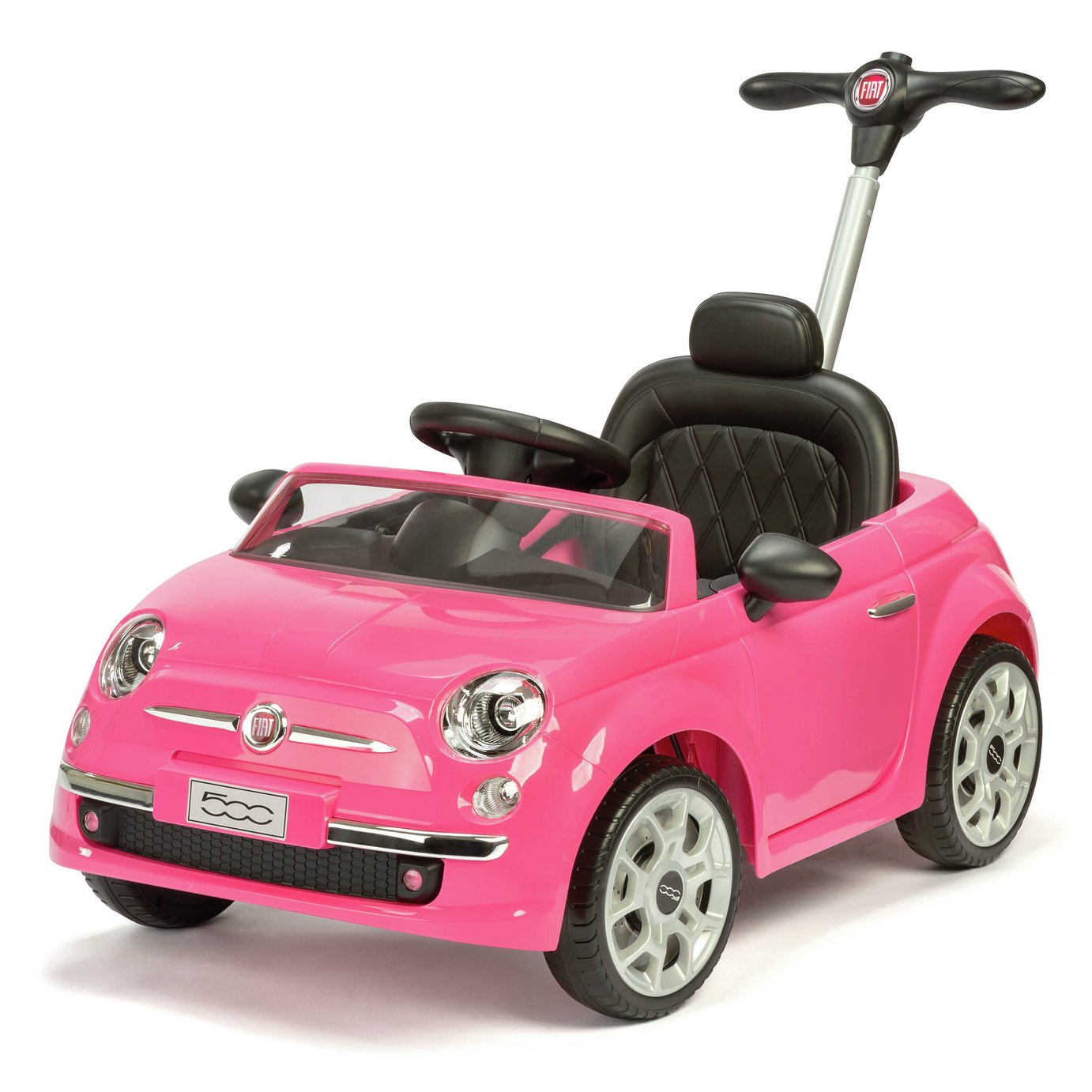 fiat 500 ride on pink