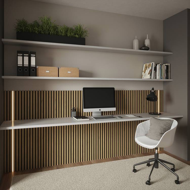 Kraus Acoustic Veneer Light Oak 1.2 M Wall Panel 0