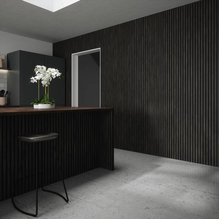 Kraus Acoustic Smoked Oak 1.2 M Wall Panel 0