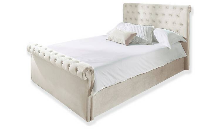 Argos double on sale sleigh bed