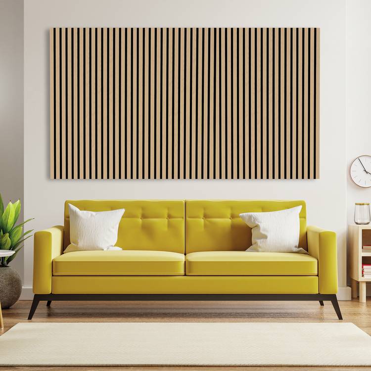 Kraus Acoustic Veneer Ash 1.2 M Wall Panel 0