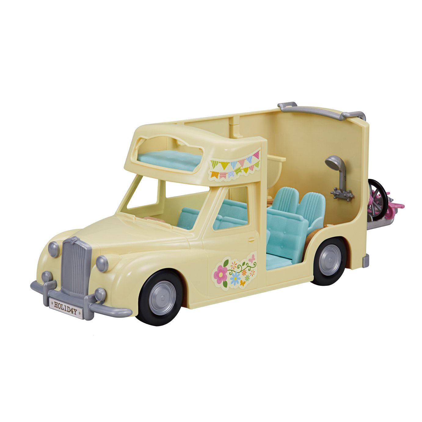 sylvanian families caravan argos