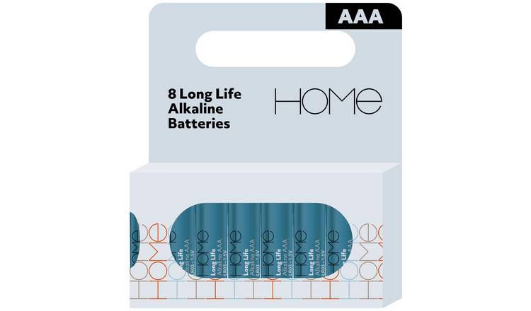 Argos home Alkaline AAA batteries - Pack of 8