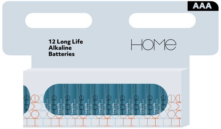 Argos home Alkaline AAA batteries - Pack of 12