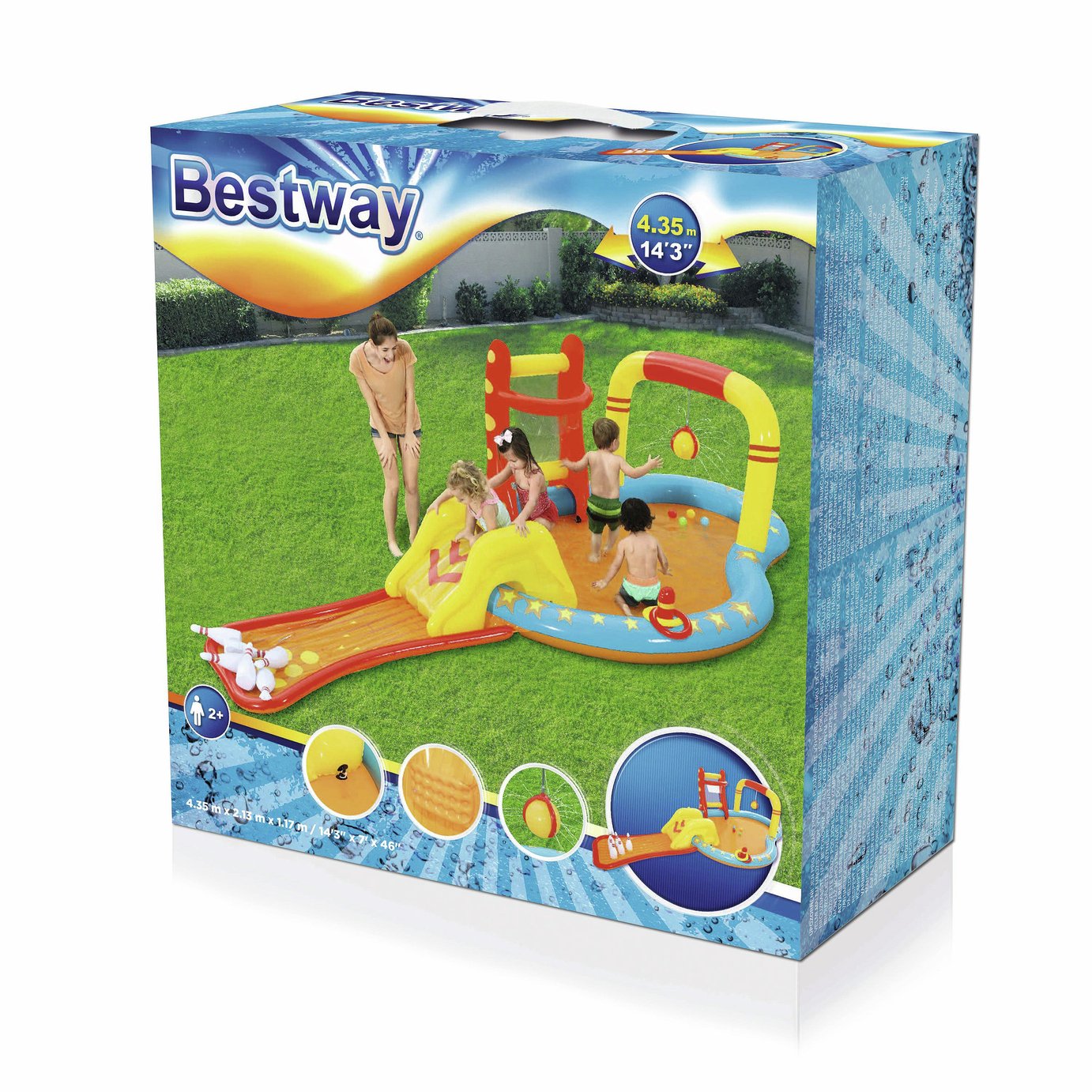 Bestway 14ft Lil Champ Play Centre Kids Paddling Pool Review