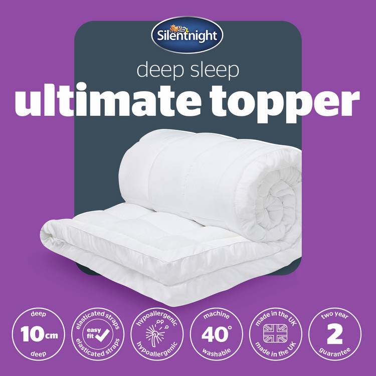 Silentnight Deep Sleep 10cm Mattress Topper -Double 0