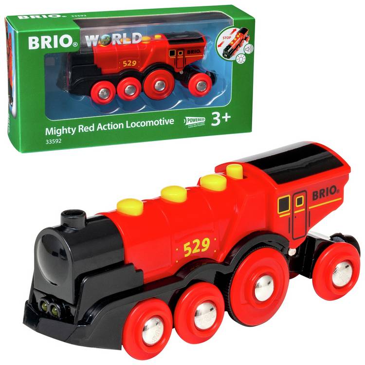 Brio Red Action Locomotive 0