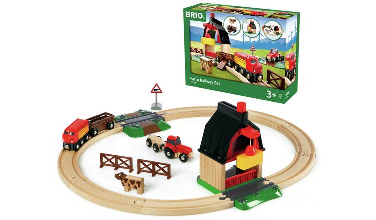 Buy Brio Farm Railway Set Toy trains Argos