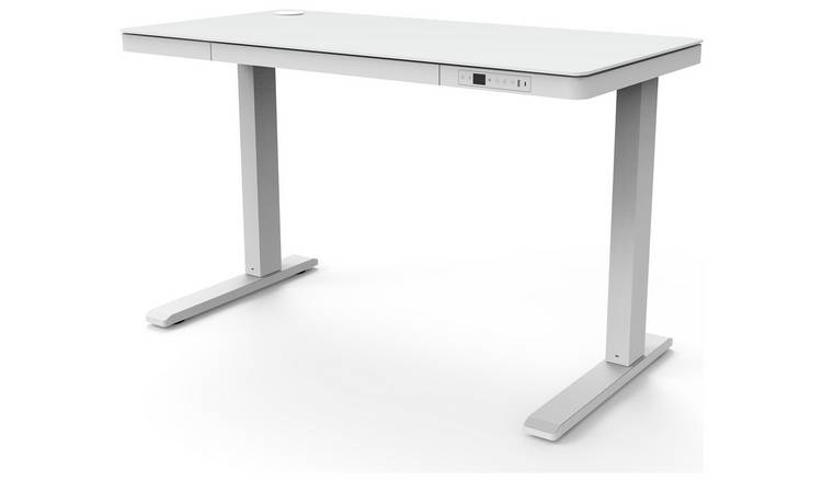 Koble Juno 1 Drawer Office Desk - White