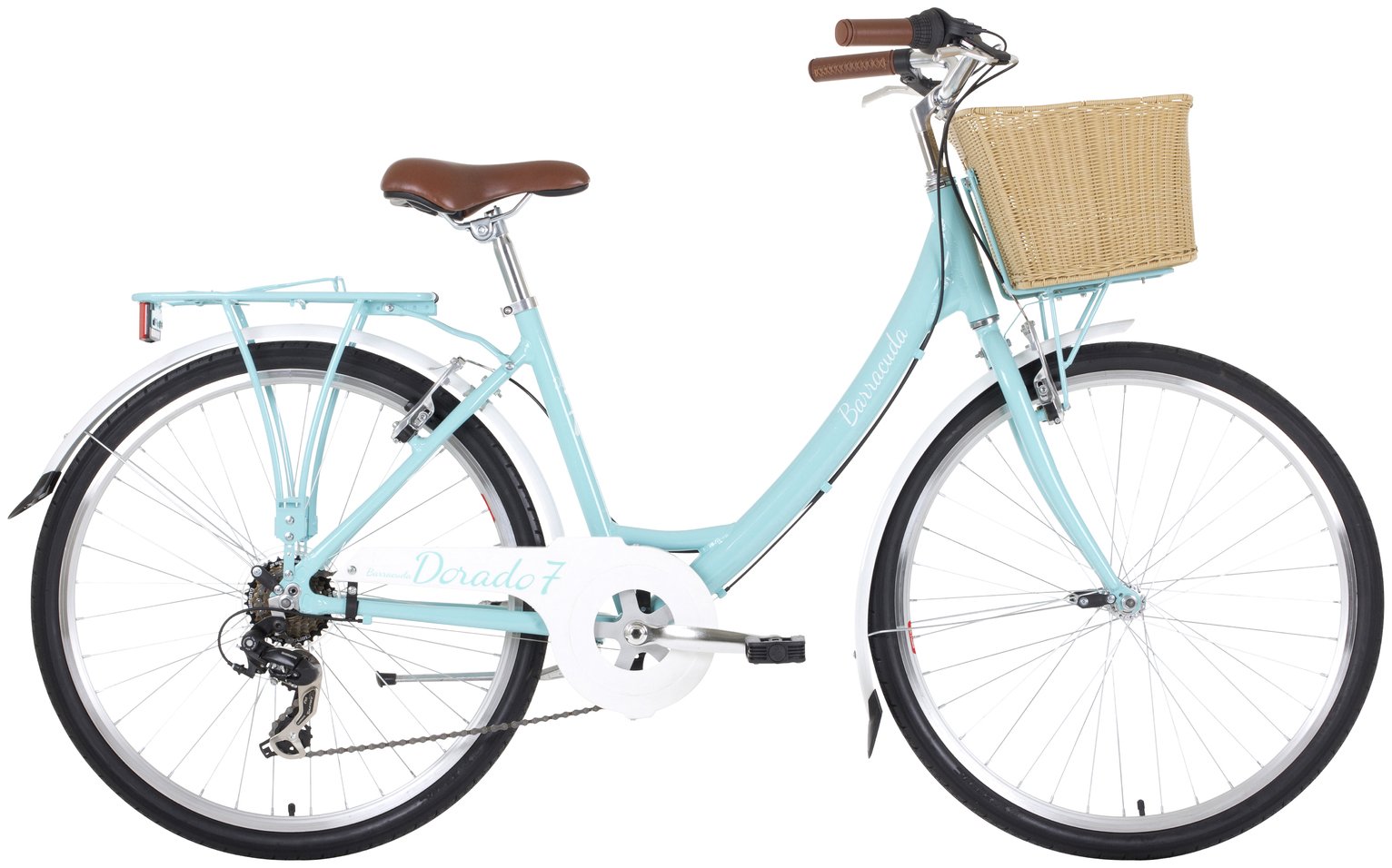 barracuda lacerta ladies bike rose gold