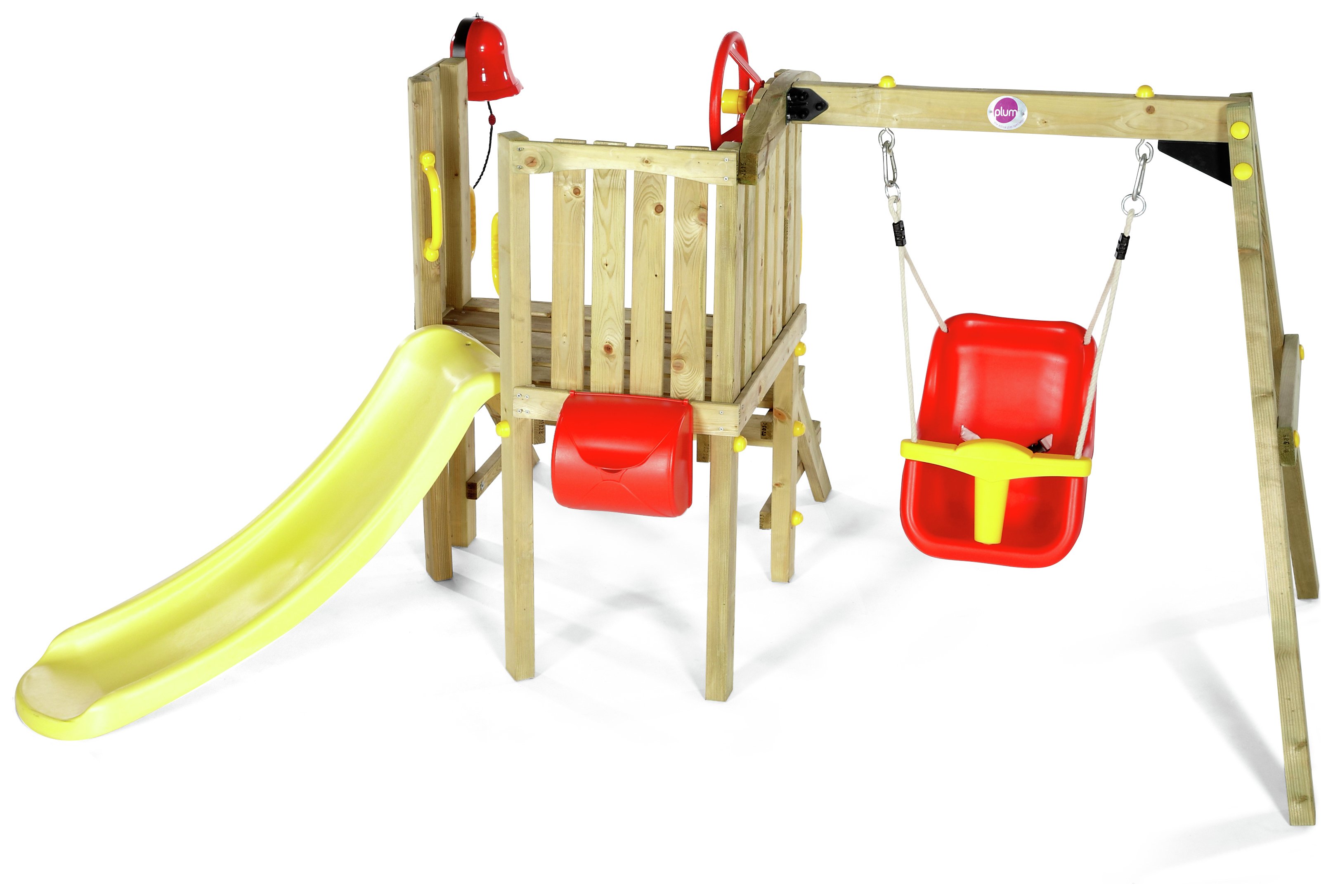 Plum Toddlers Tower Wooden Climbing Frame