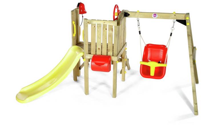 Buy Plum Toddlers Tower Wooden Climbing Frame Argos