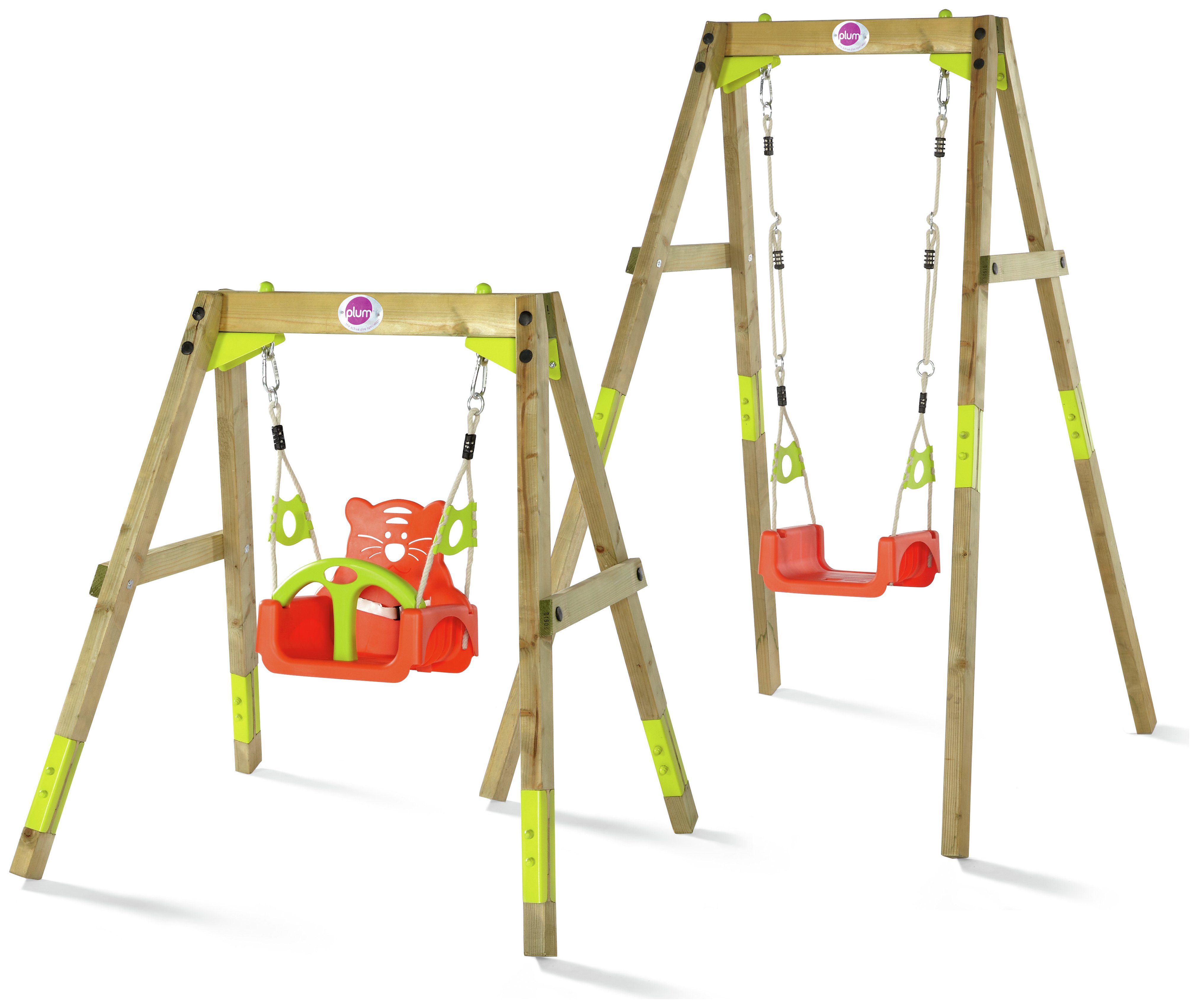 Plum Wooden Growing Swing. Review