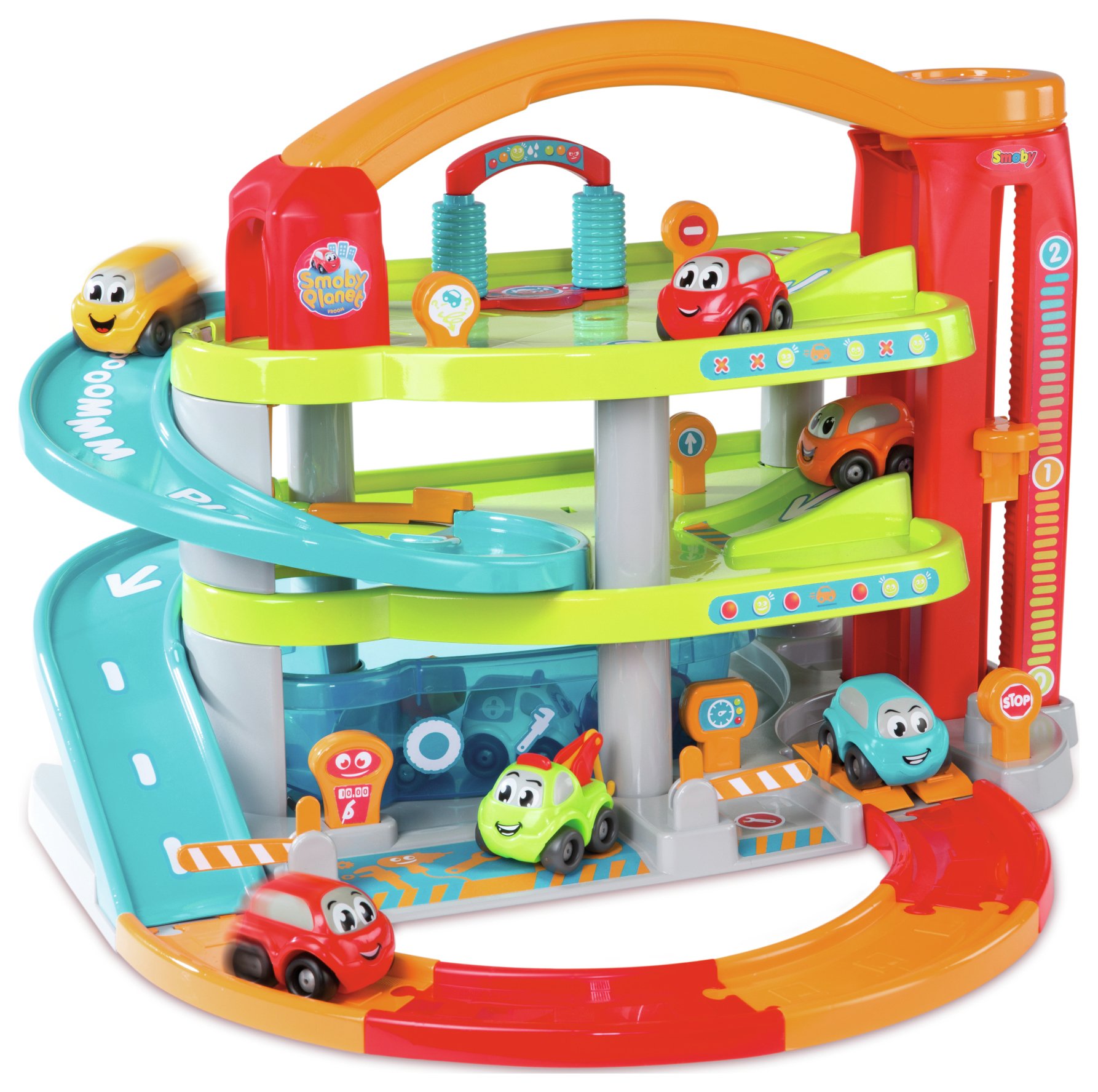 smoby car with parent handle