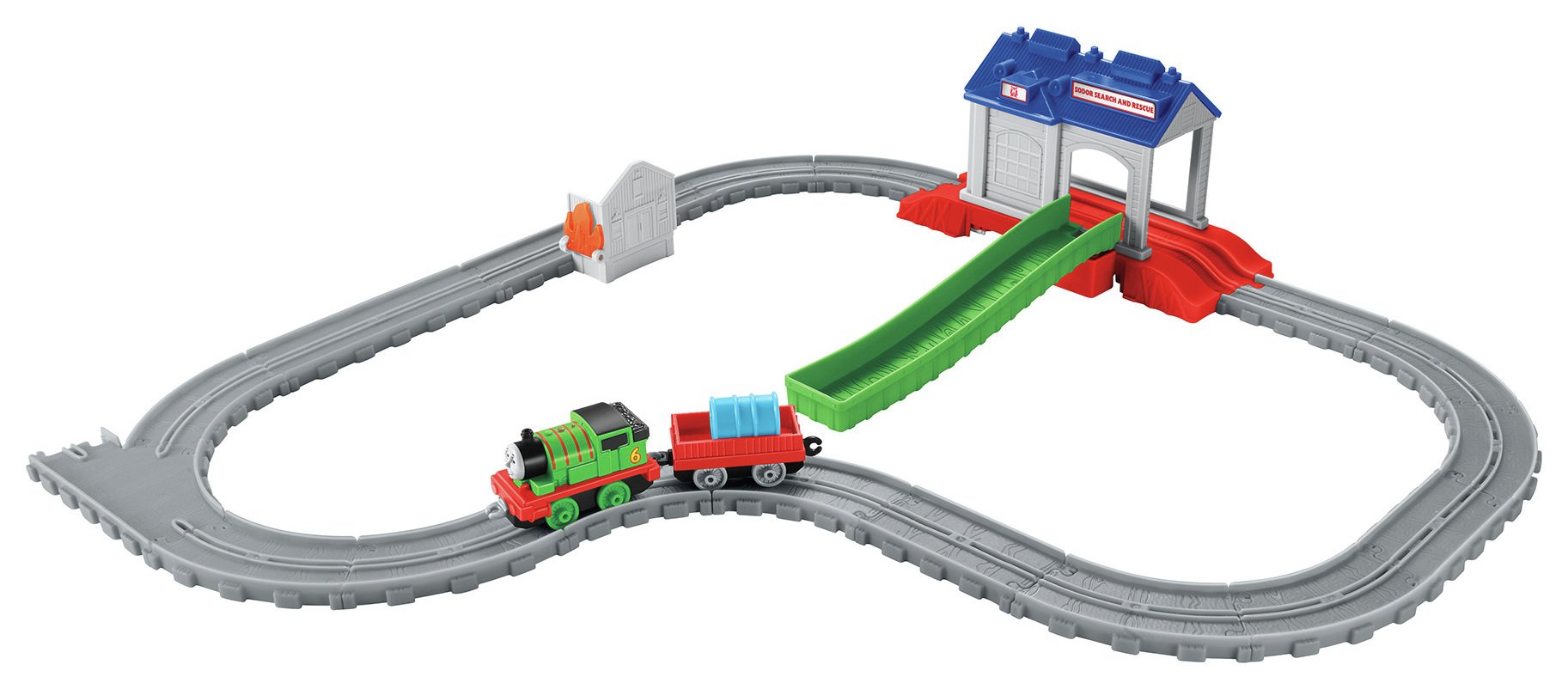 Thomas & Friends TrackMaster Sky-High Bridge Jump Playset (5268689 ...