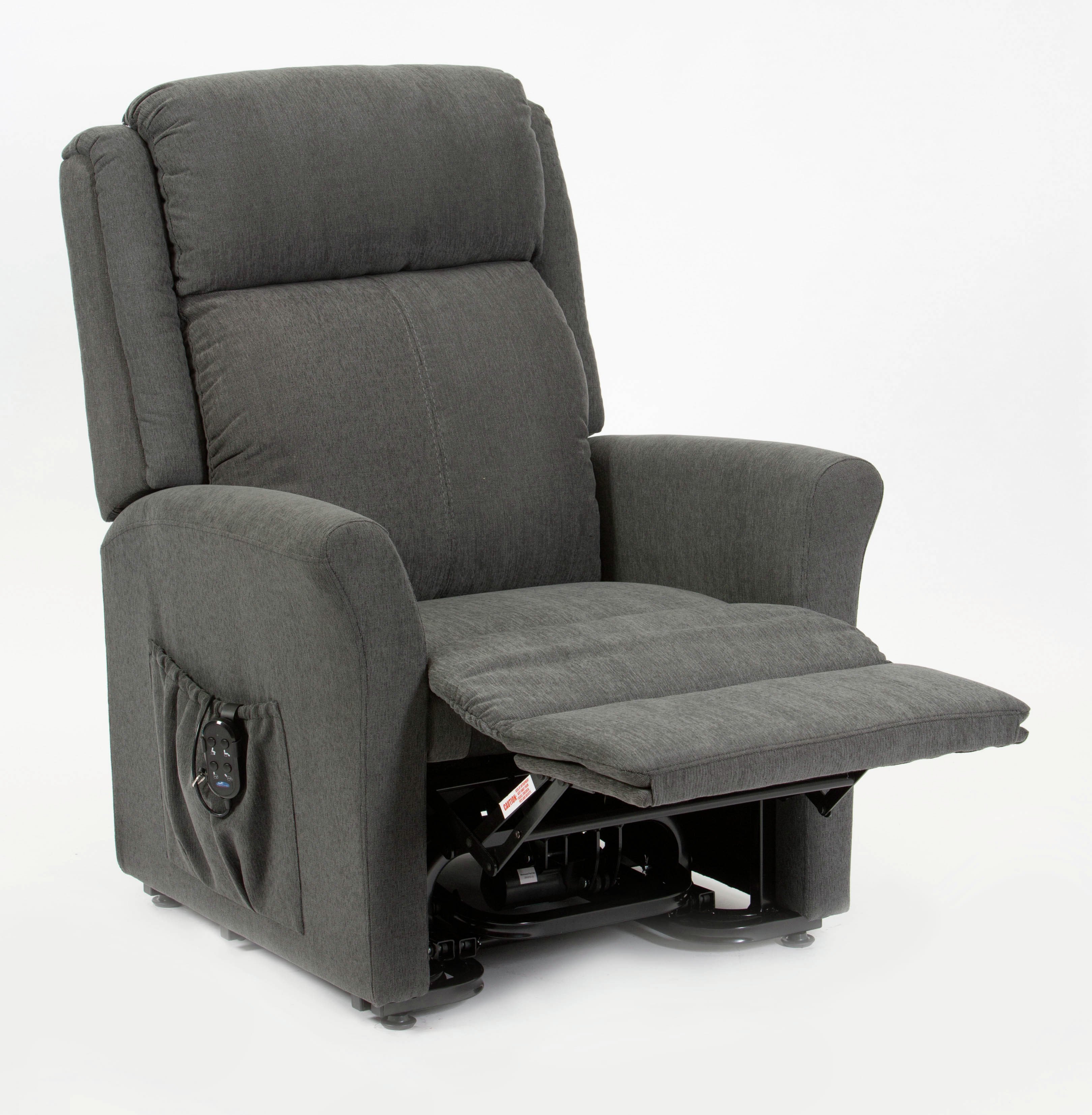 Memphis Riser Recliner Chair with Dual Motor Charcoal (5269169