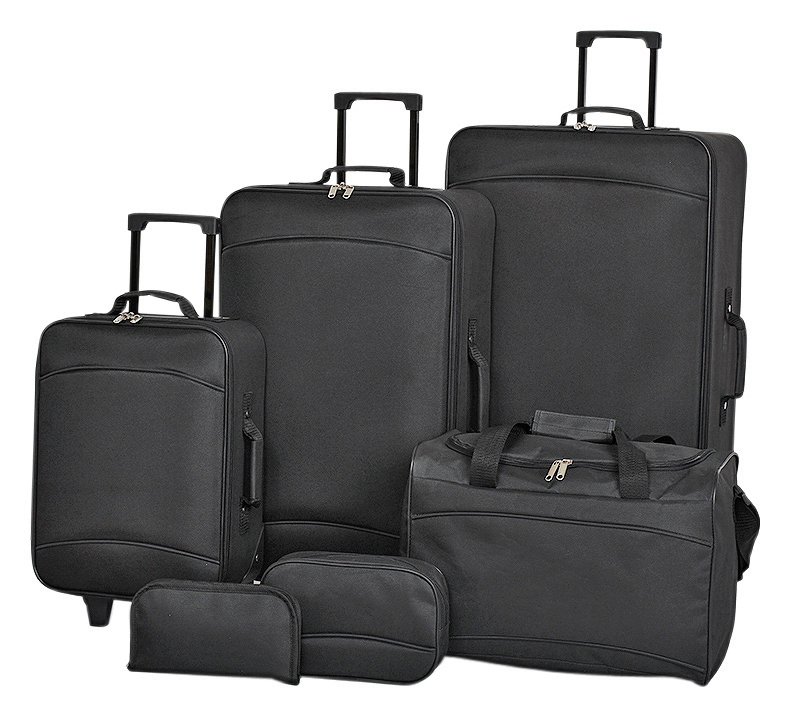 Simple Value 6 piece Luggage Set