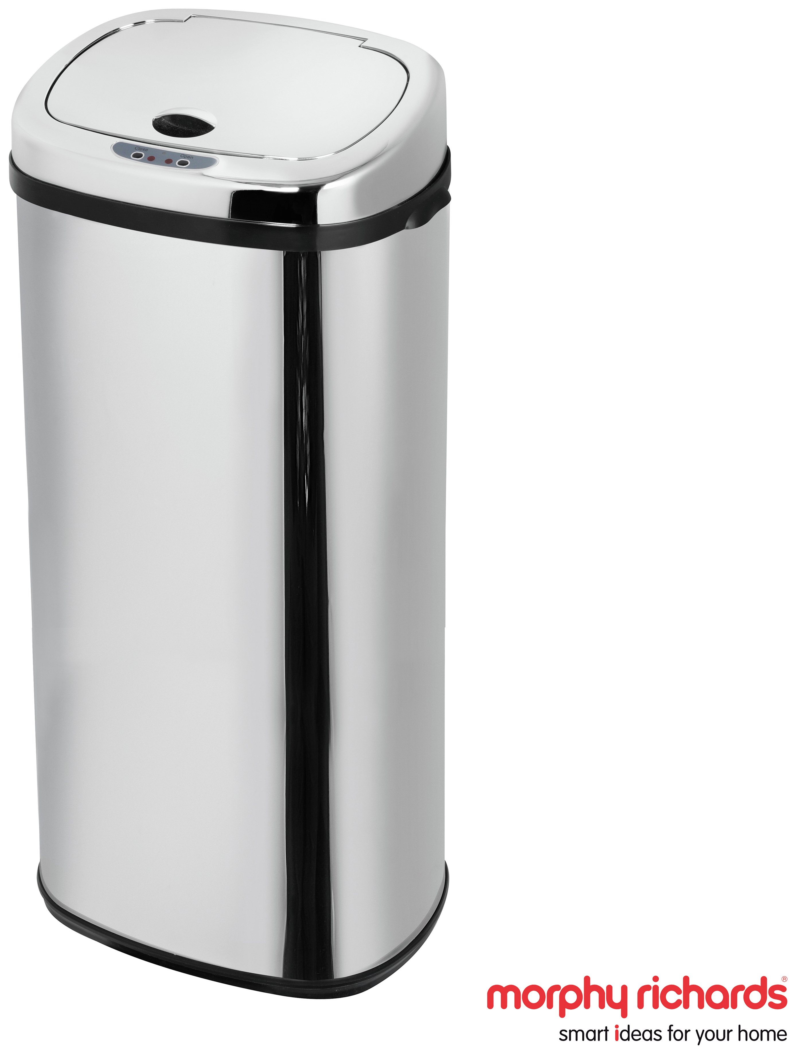 Morphy Richards 50 Litre Square Sensor Bin Stainless Steel (5273928