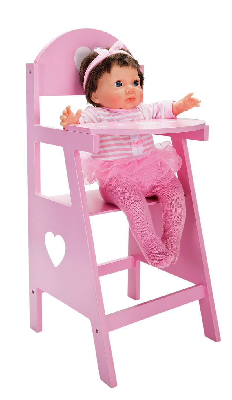 argos wooden high chair